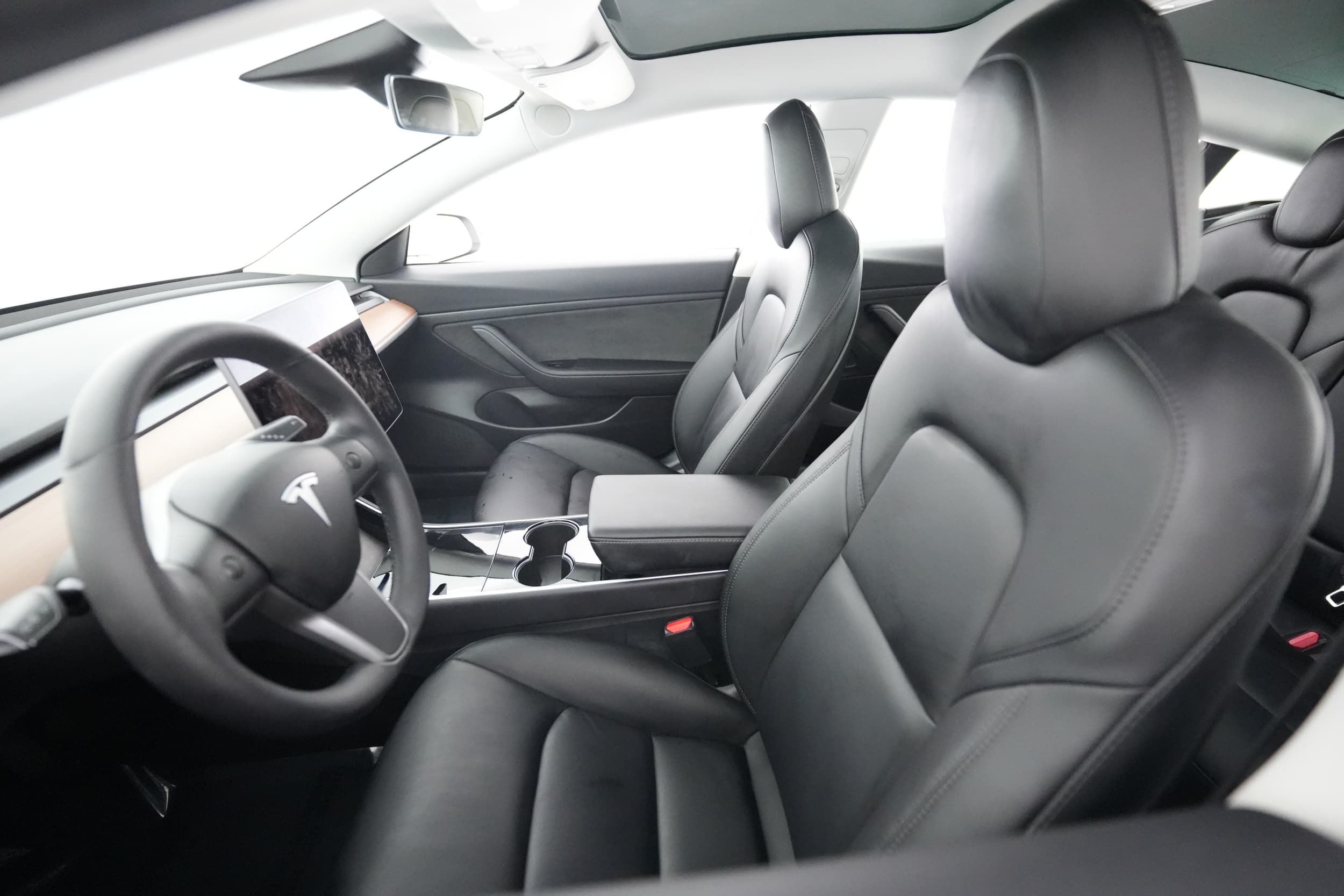2020 Tesla Model 3 interior